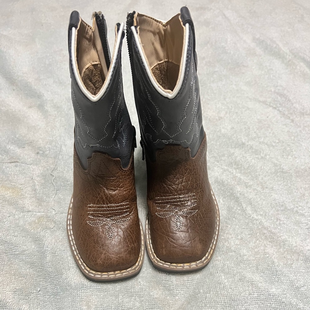 Old West Two-Tone Cowboy Boots